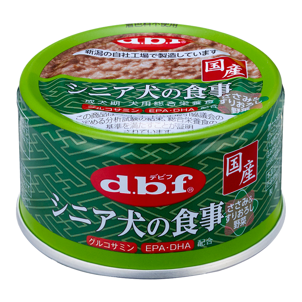 シニア犬の食事　ささみ＆すりおろし野菜85ｇ